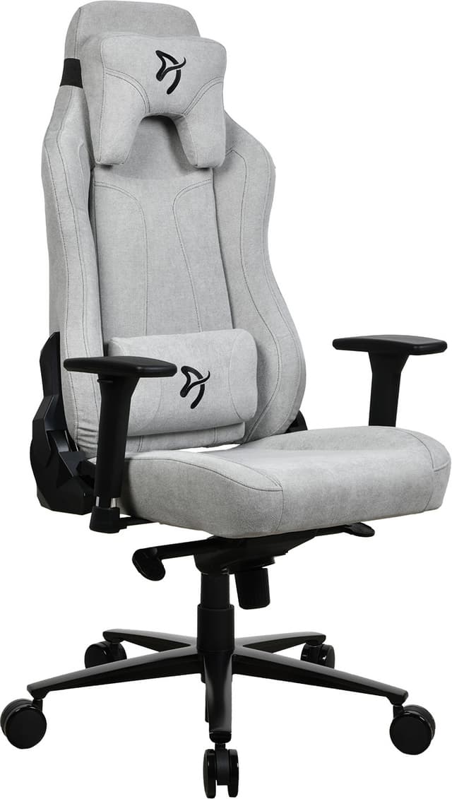 Arozzi Vernazza Soft Fabric gamingstol (light grey)
