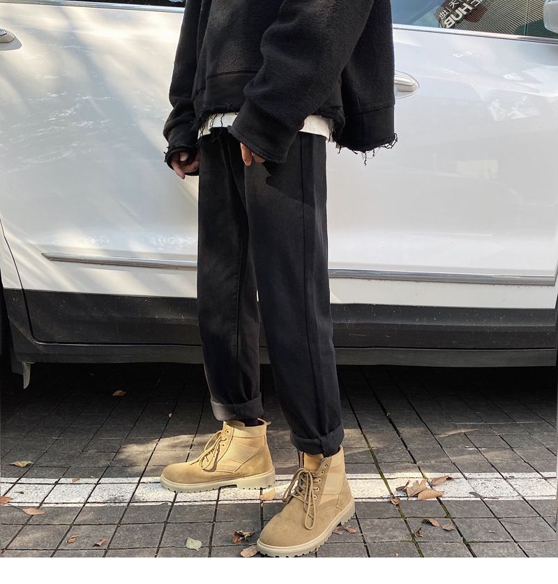 POSI - Cropped Tapered Jeans