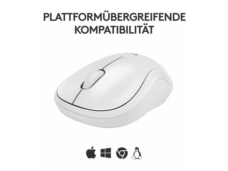 Logitech Maus M240 Silent Bluetooth Geräuscharme Bluetooth-Maus mit langer Batterielaufzeit und komfortablem Design