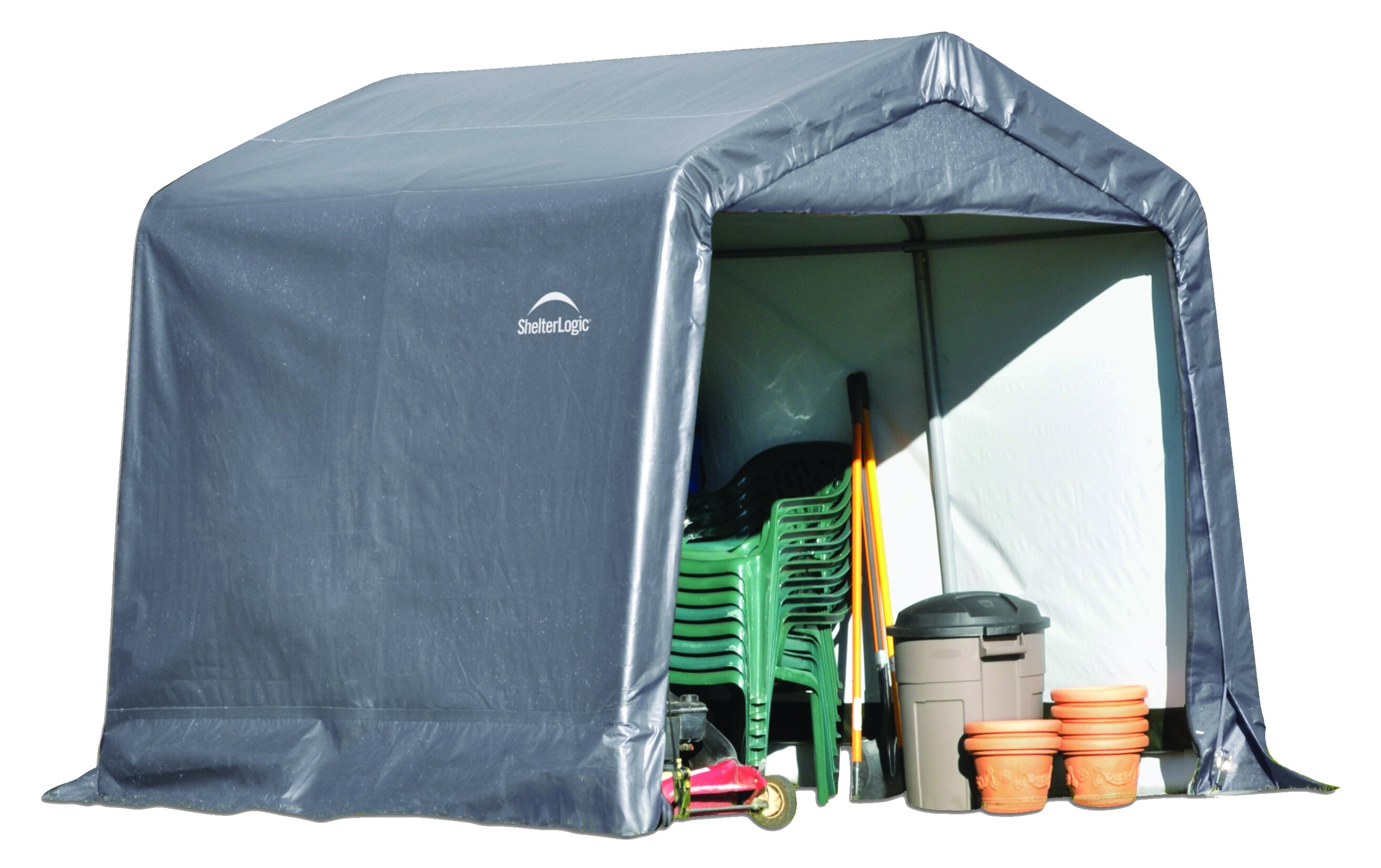 ShelterLogic Foliengerätehaus in-a-Box 5,76m²