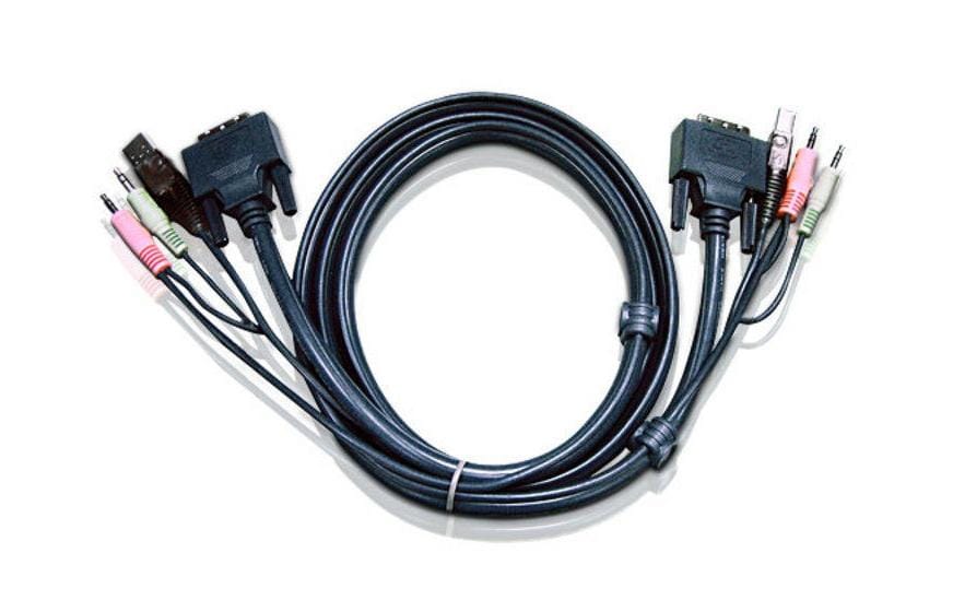 KVM-Kabel 2L-7D03UPS/2-VGA-KVM-Kabel, 3 m