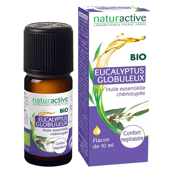 Óleo Essencial Globular de Eucalipto Orgânico Naturaactive 10ml