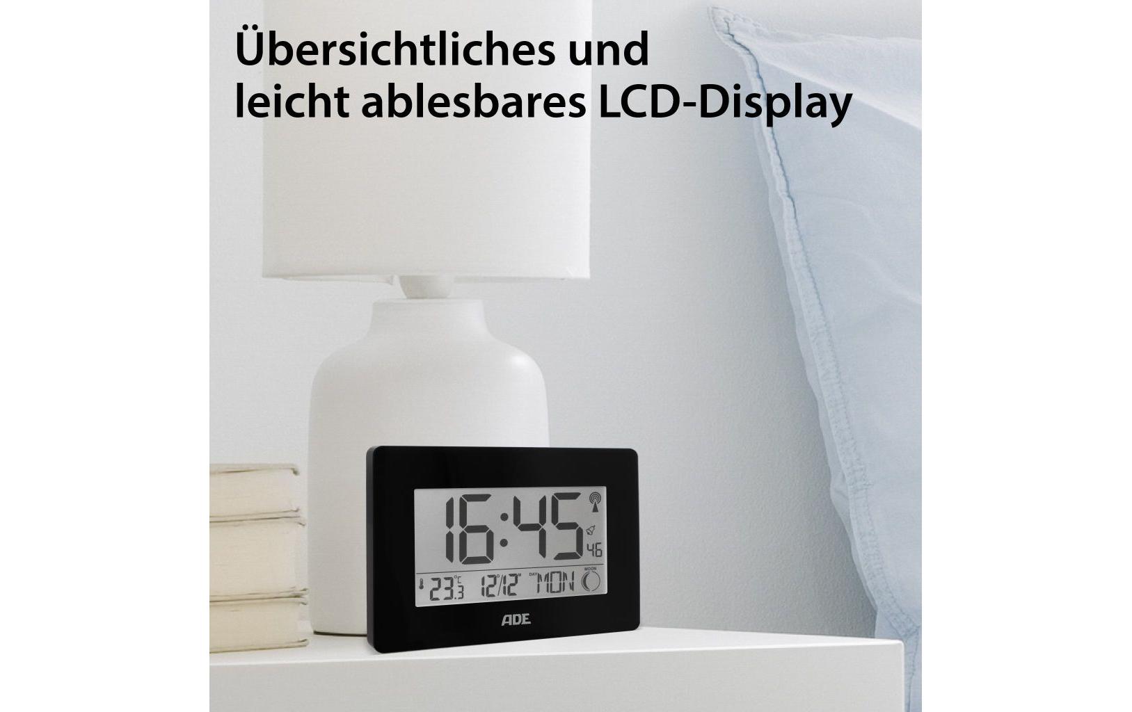 Funkuhr XXL-ZiffernDigitaler Funkwecker