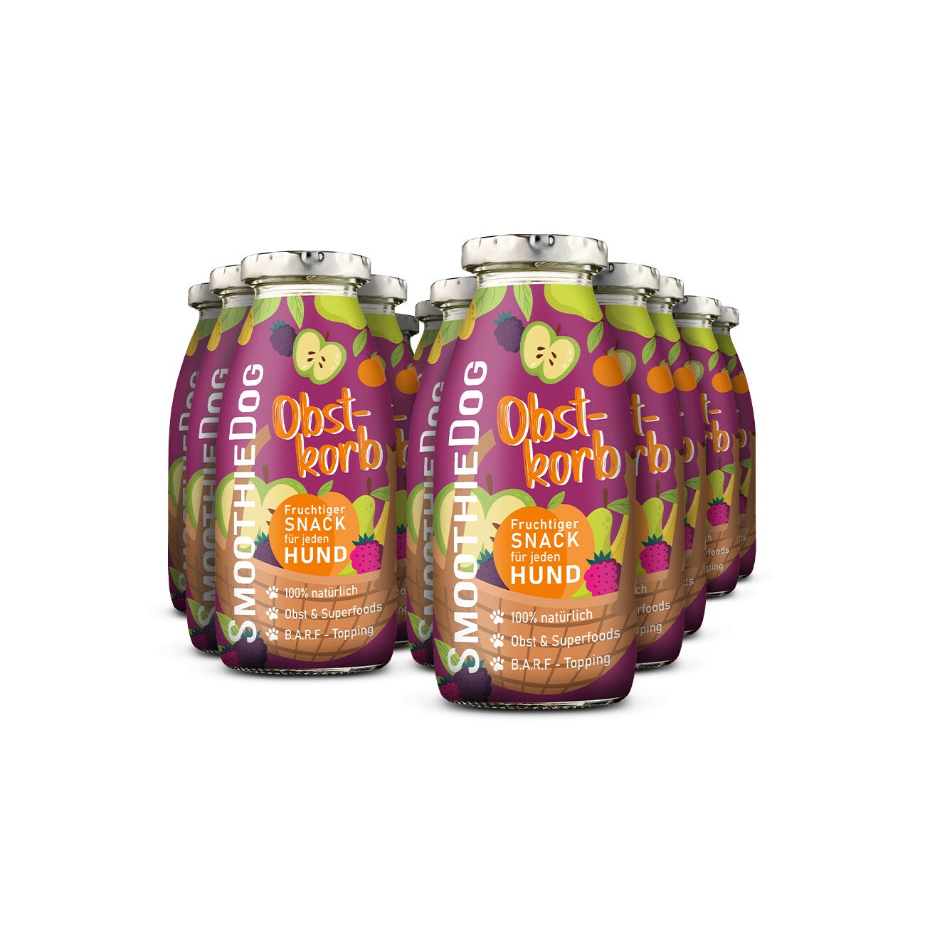 SmoothieDog Obstkorb 6x250 g