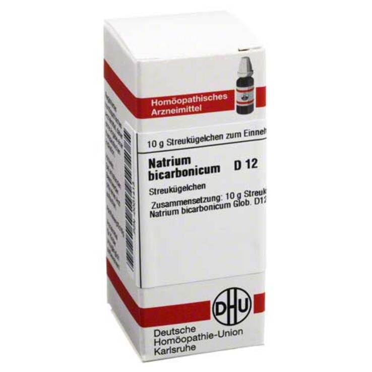 DHU Natrium bicarbonicum D 12 Gl, 10 g
