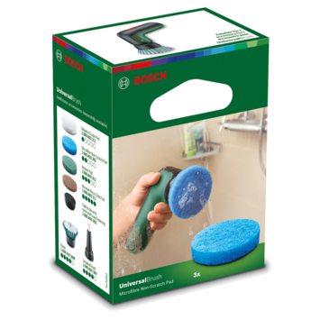 Microvezel polierpad Bosch Universalbrush accessoire