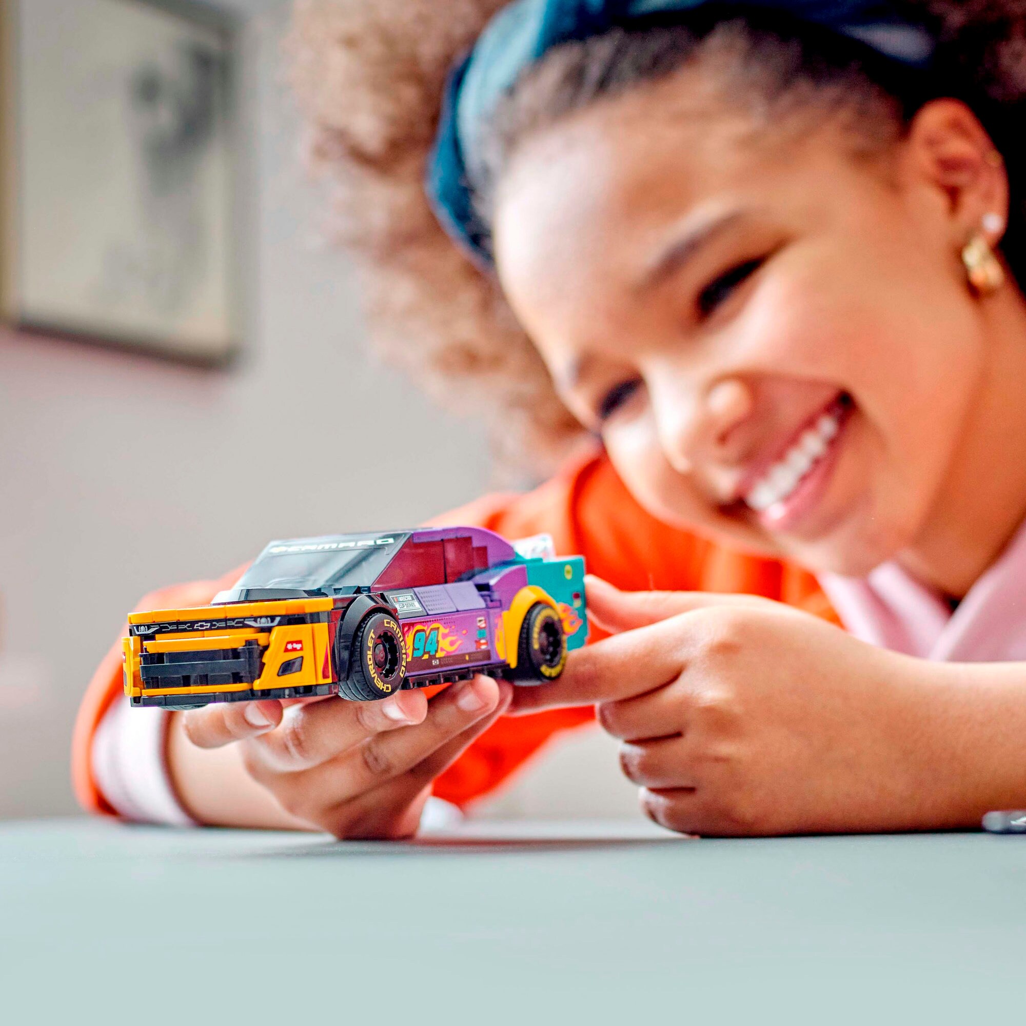 LEGO Konstruktionsspielzeug Speed Champions NASCAR Next Gen Chevrolet Camaro ZL1