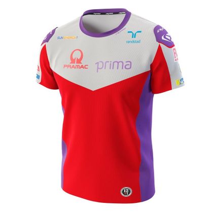 T-Shirt manches courtes Ixon TSK PRAMAC 23 - Rouge / Violet