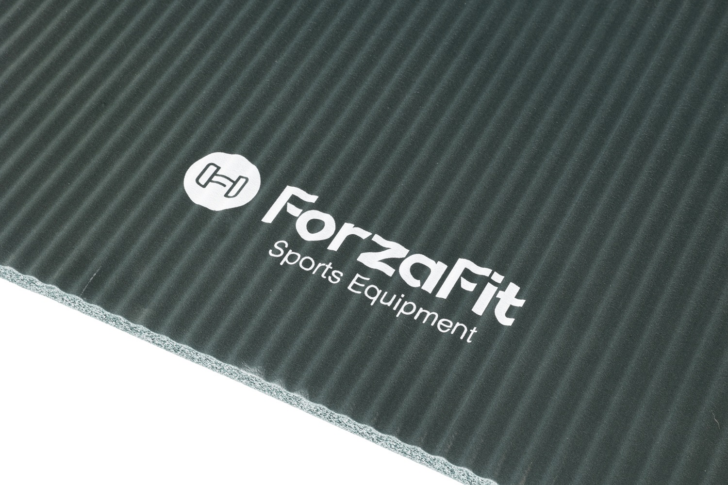 ForzaFit 12 mm fitness mat met draagriem - grey