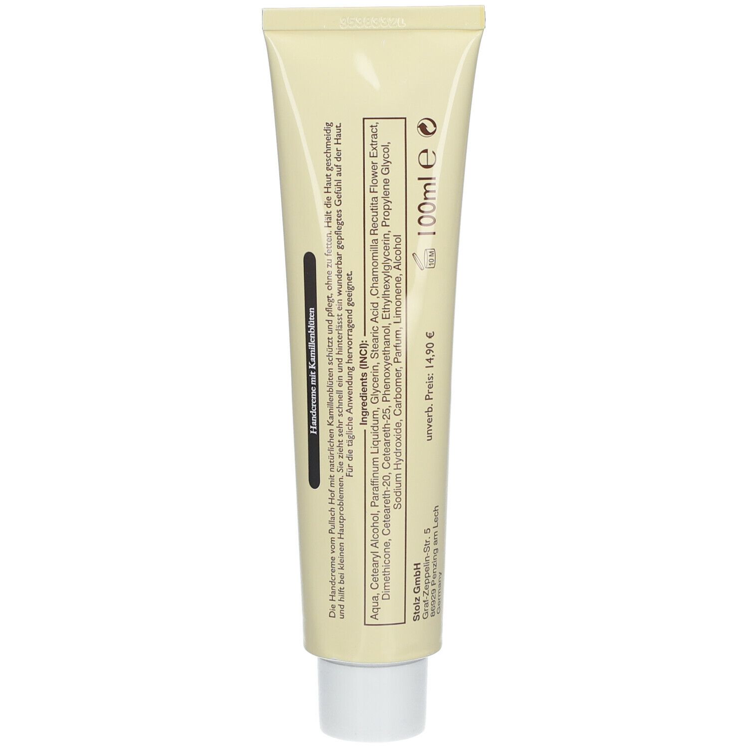 Handcreme mit Kamillenblüten