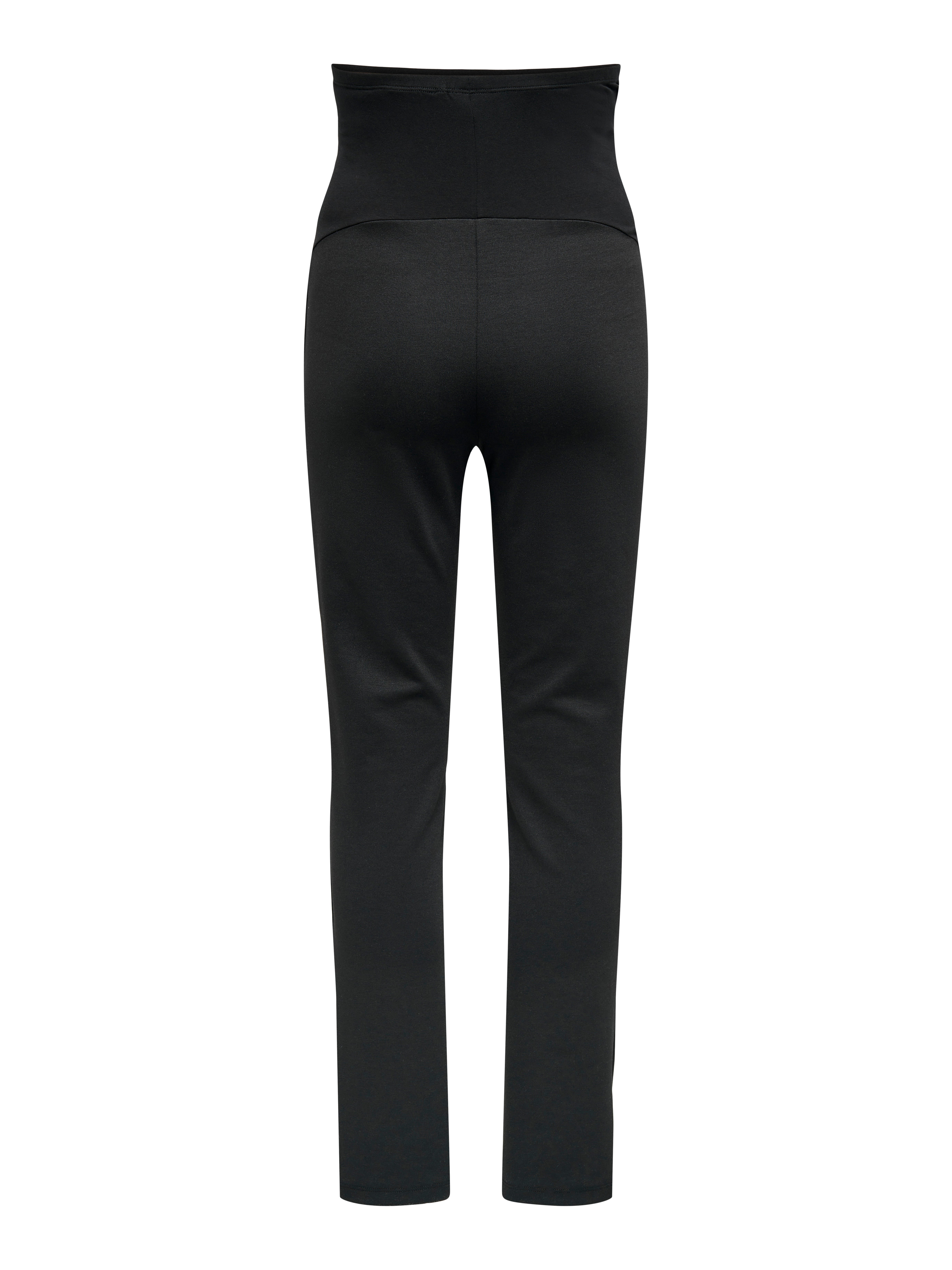 OLMTIMI Hohe Taille Normal geschnitten Hose Black
