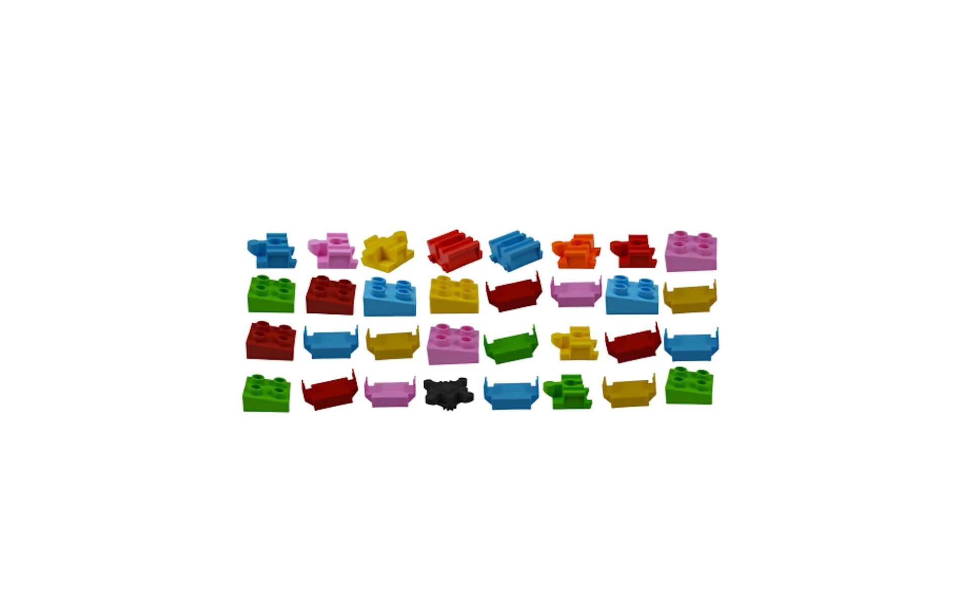TrackConnectors – all inclusiv Set Small32 Bio-Schienen- und Steine-Verbinder