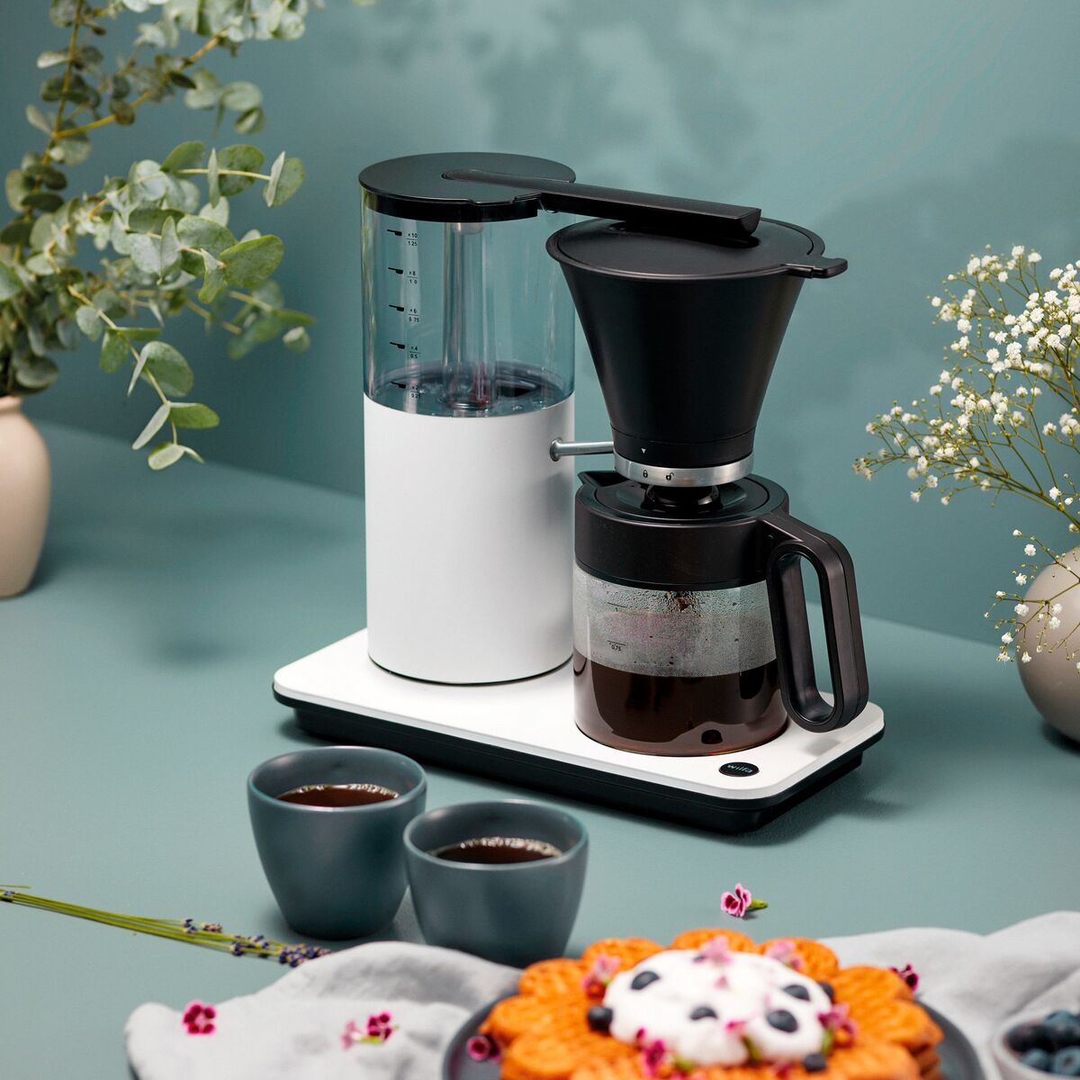 CM2W-A125 kaffetrakter, hvit