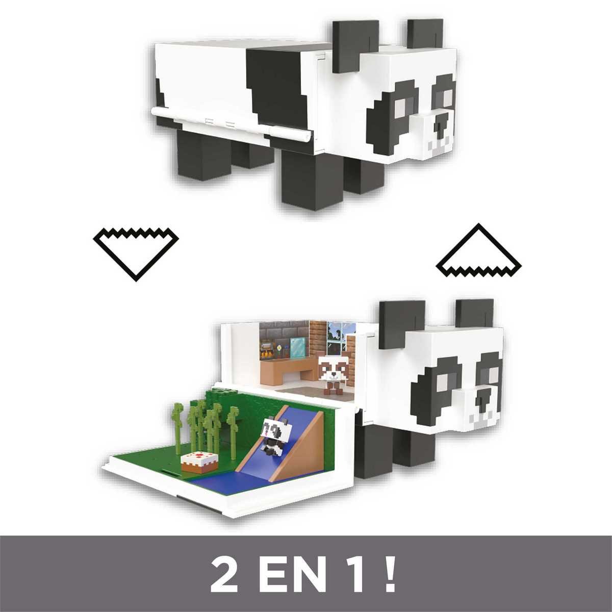 La maison du Panda - univers de jeu Minecraft