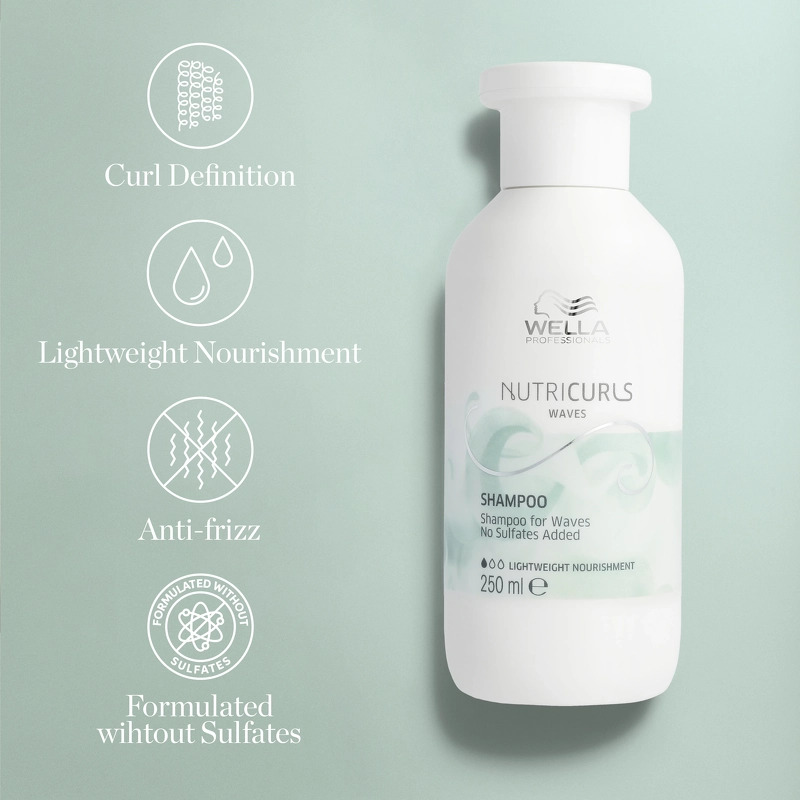 Wella Professionals Invigo Nutricurls Waves Shampoo 250 ml