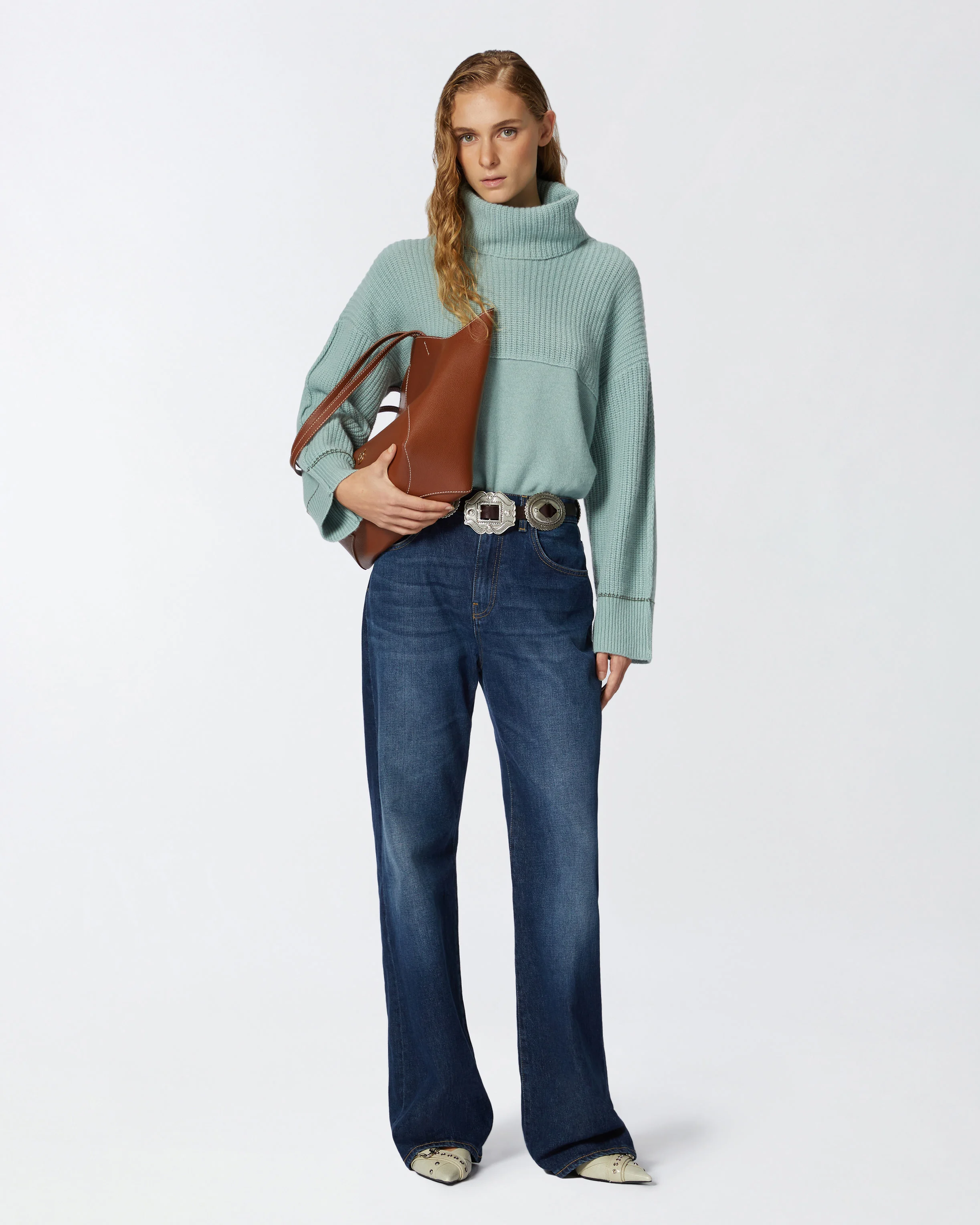 Jean large | Bleu