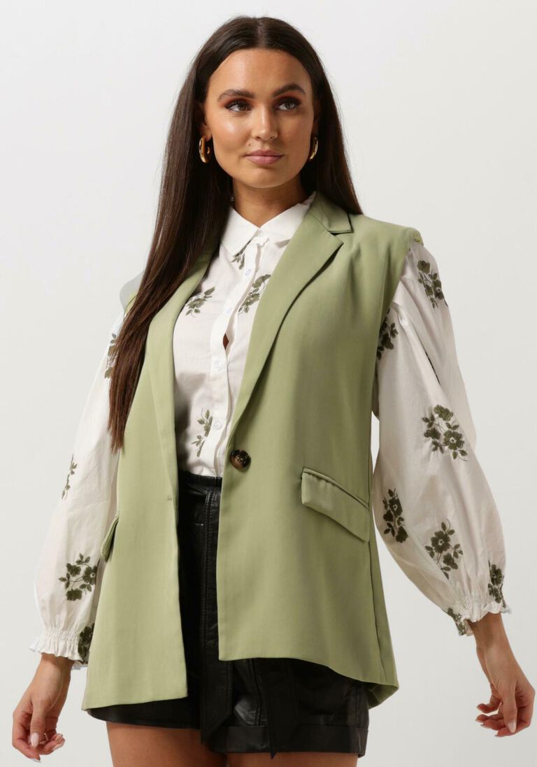 YDENCE groene ydence gilet pants lima
