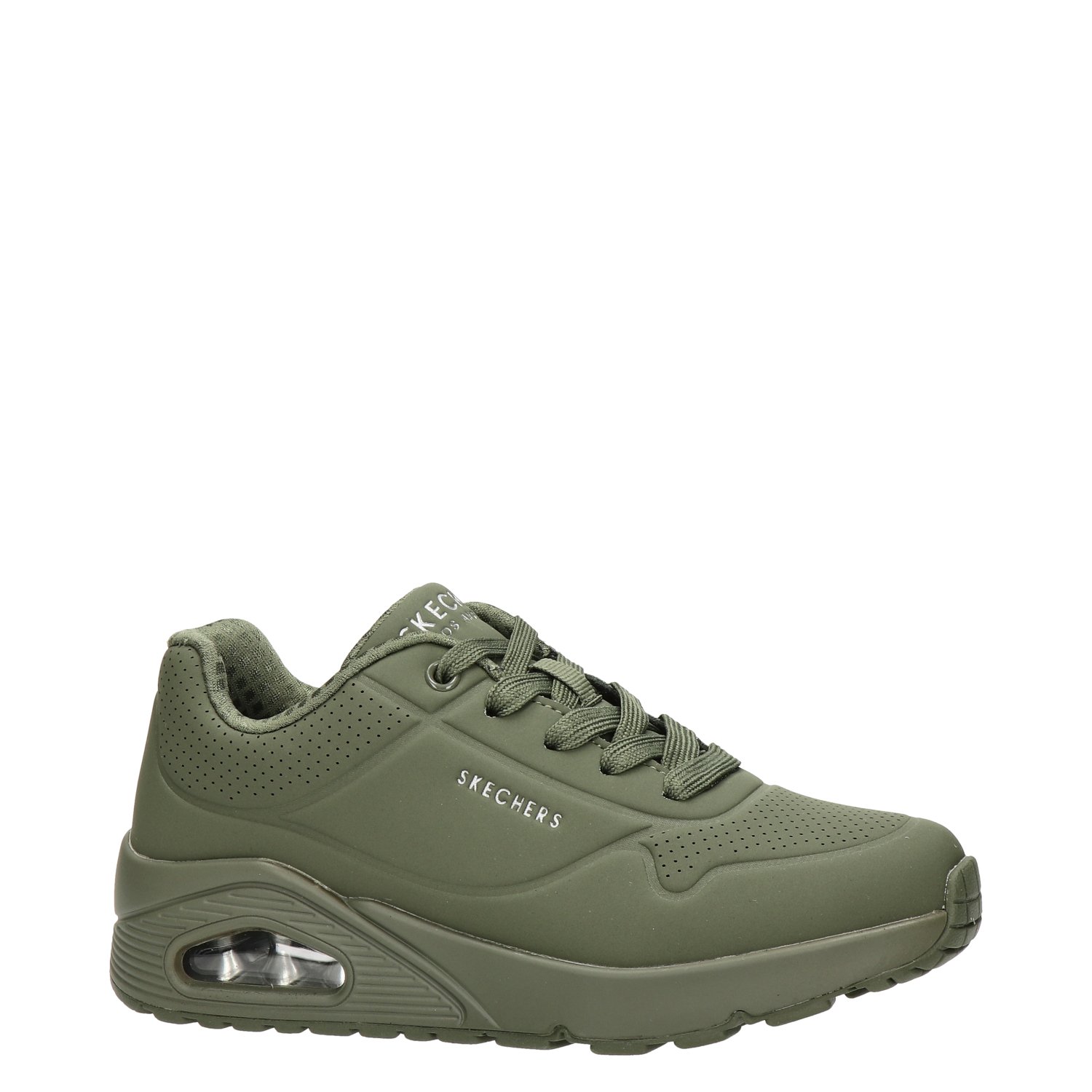 Street Uno kids sneaker Skechers Groen