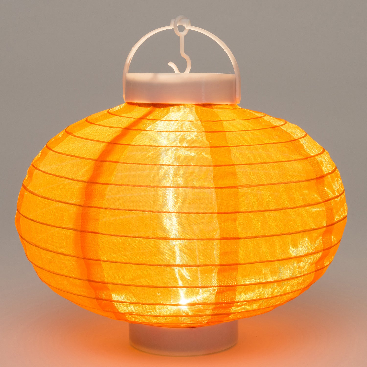 Intratuin LED lampion donker oranje D 25 H 19 cm