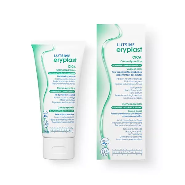 Lutsine Eryplast Cica Creme Reparador Vegano 100ml