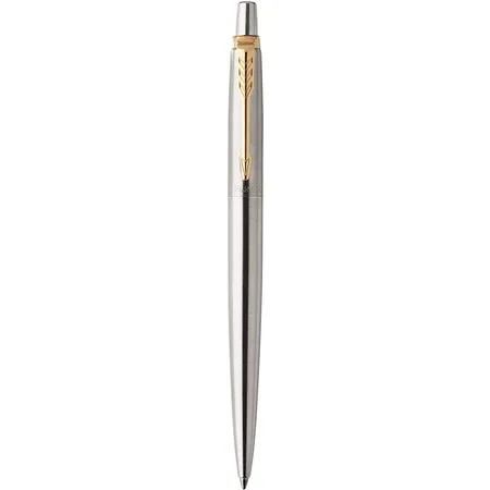 ParkerJotter-Gelschreiber Edelstahl mit Goldzierteilen, 0,7 mm in Geschenkbox