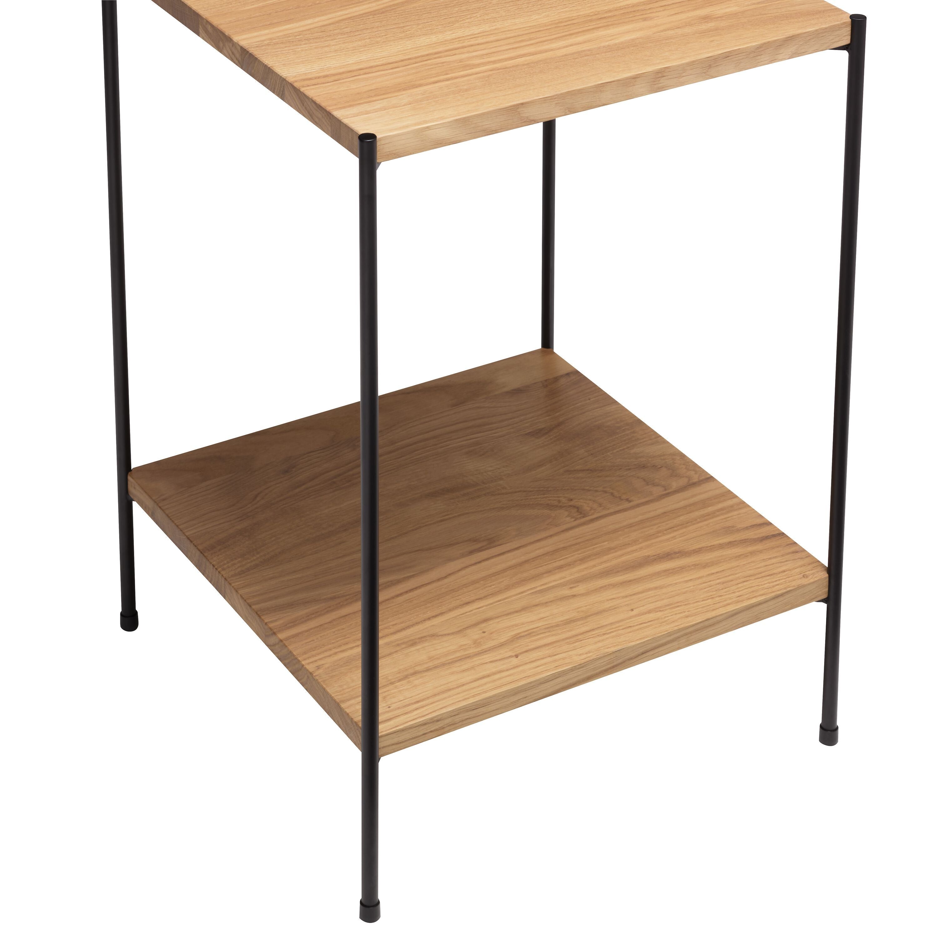 MALA Nachttisch - Eiche / B: 40.0 cm x T: 40.0 cm x H: 59.0 cm