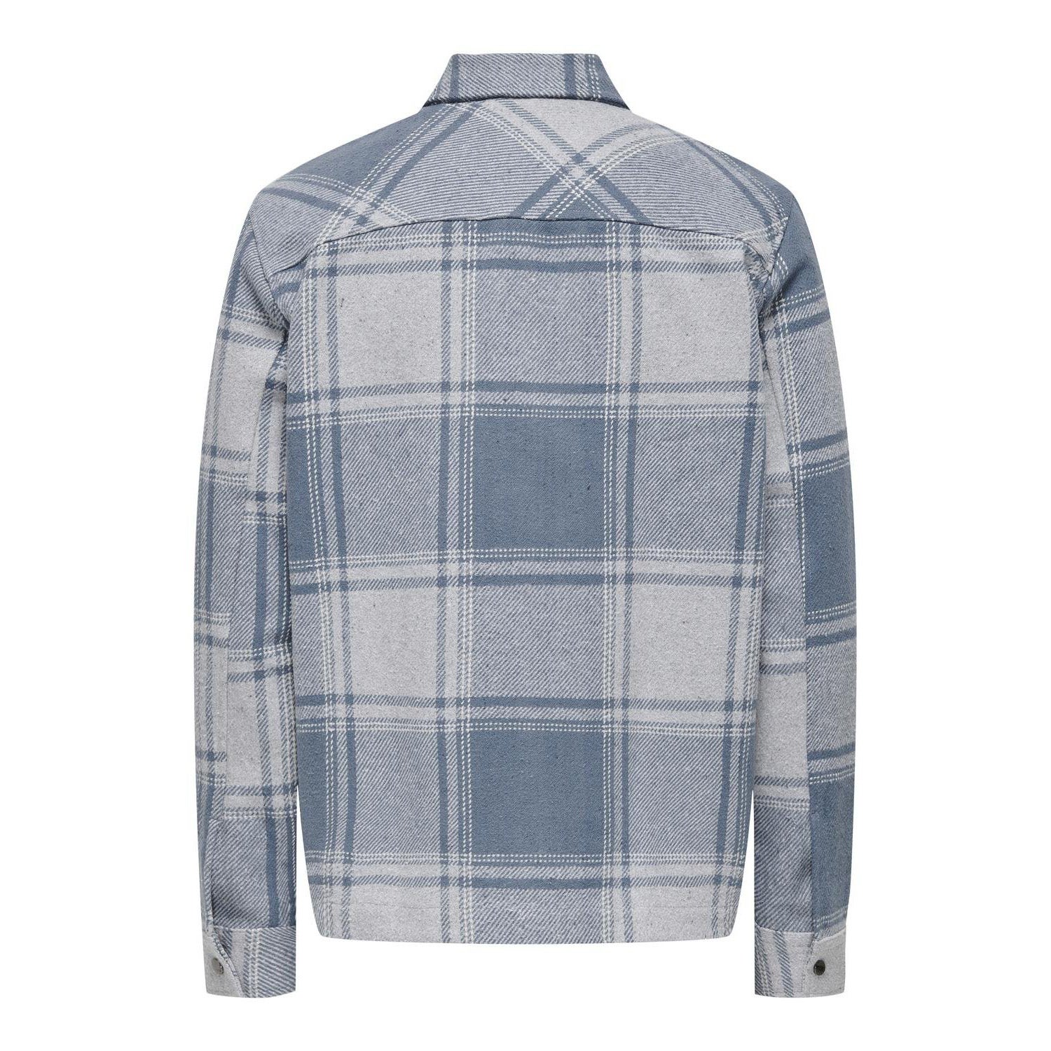 ONLY & Sons  Mace Long Sleeve Check Overshirt