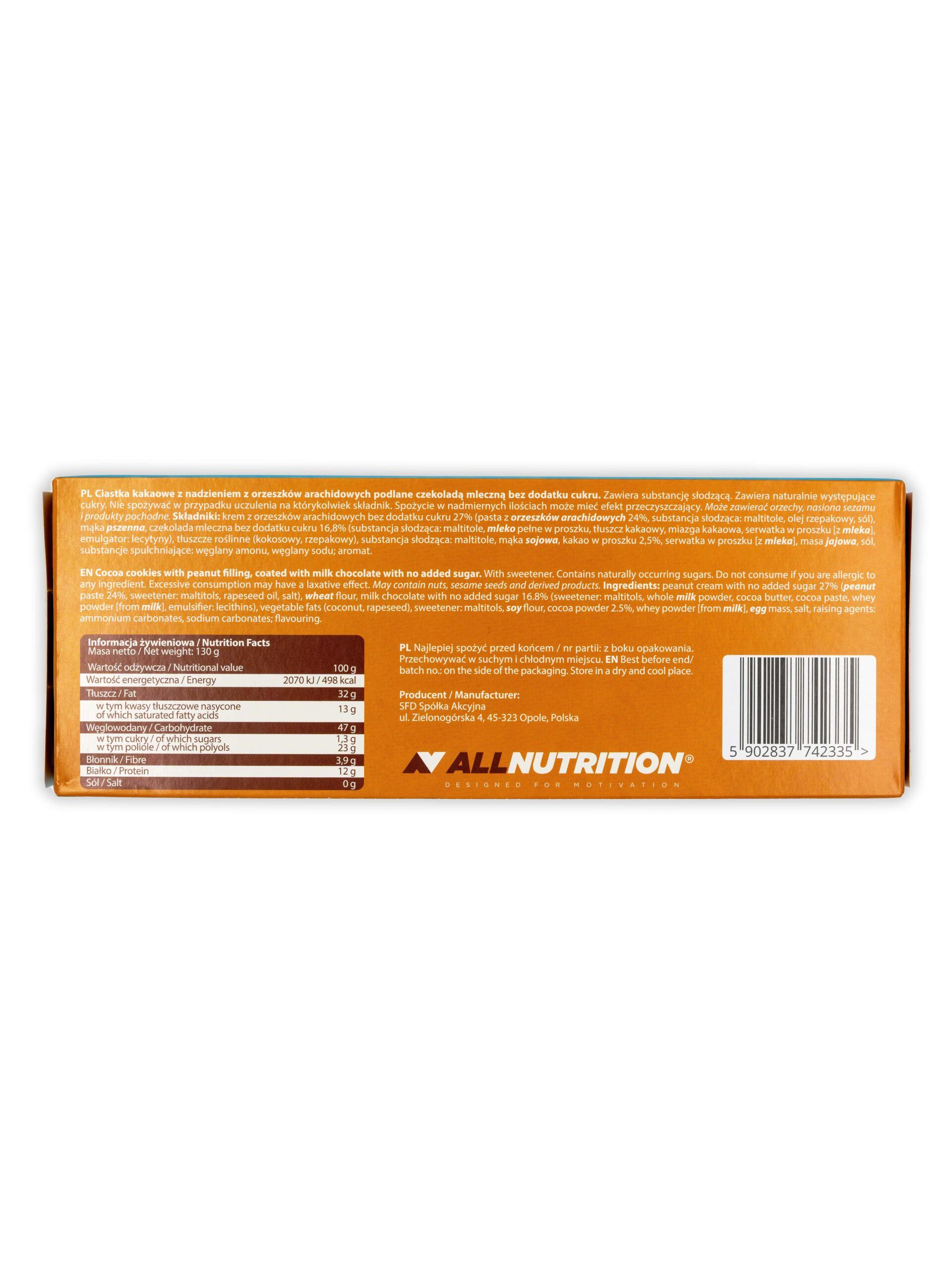 Allnutrition Nutlove Cookies Chocolate Peanut Butter