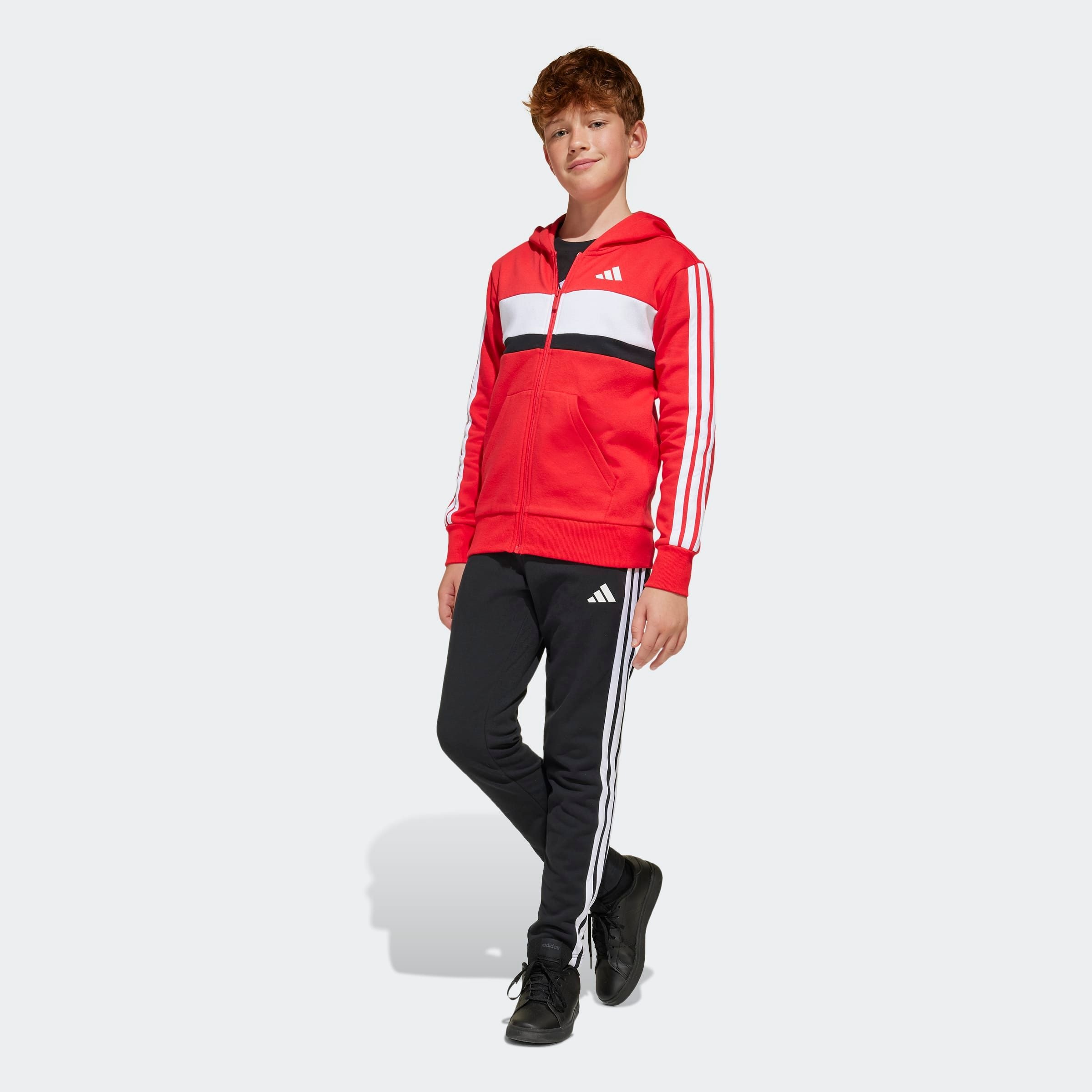 adidas Sportswear Trainingsanzug »J 3S TIB FL TS« 2 Stk.