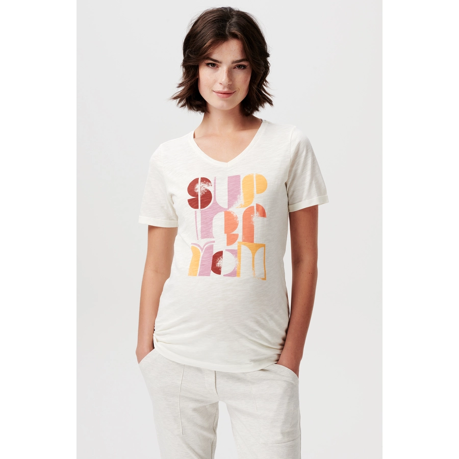 SUPERMOM T-shirt Felton Marshmallow