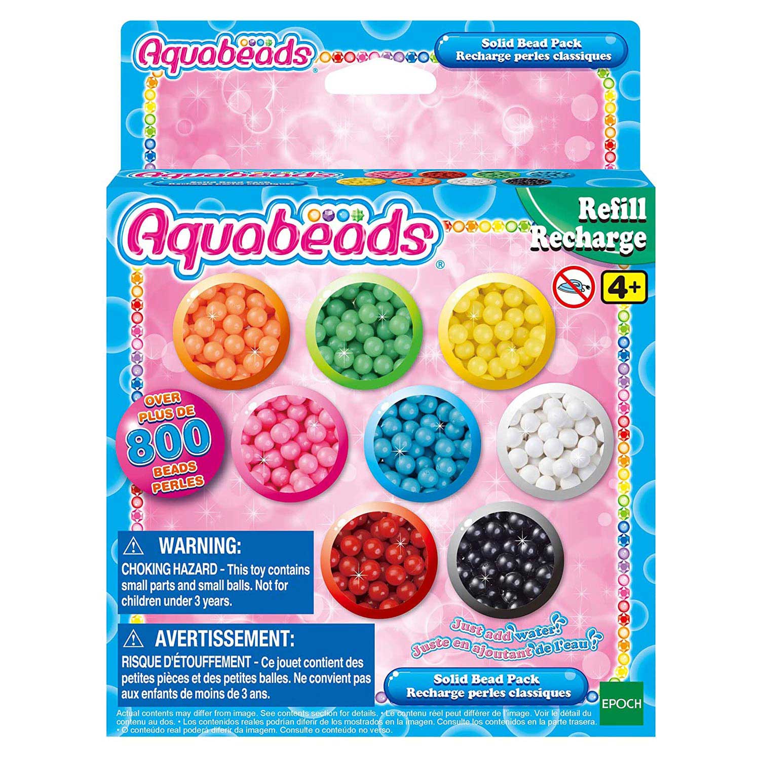 Aquabeads Solid Bead Pack