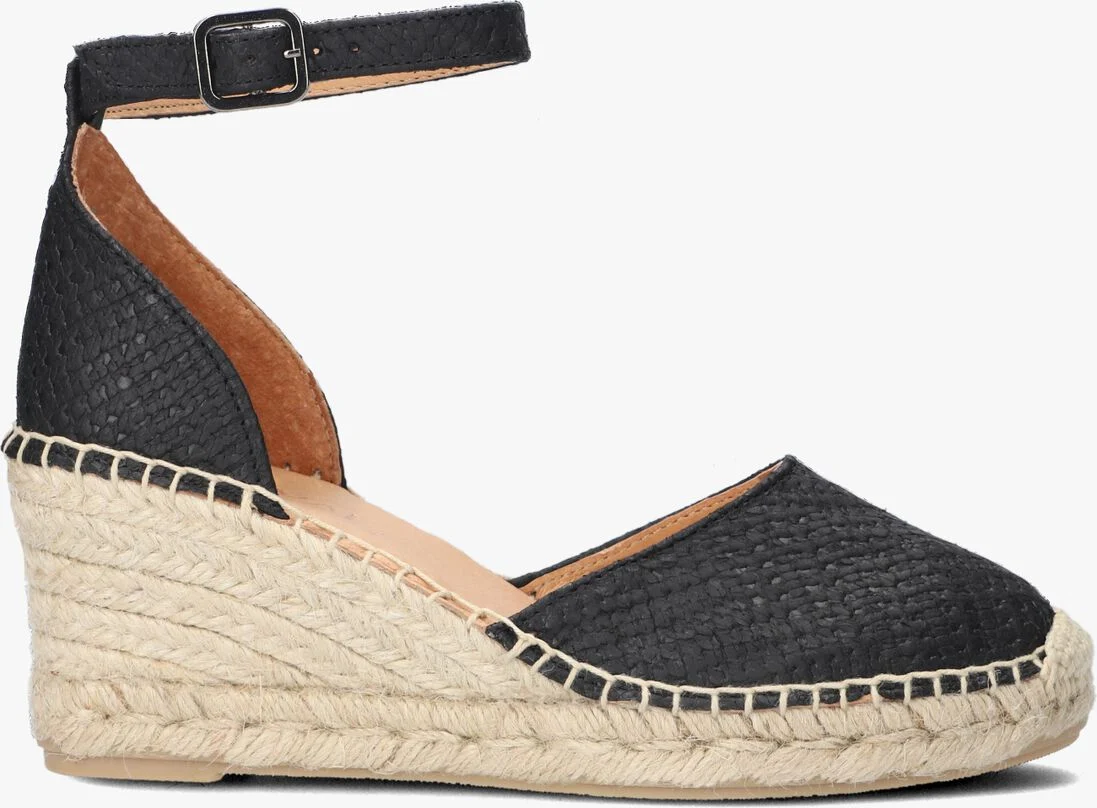 VIA VAI zwarte via vai espadrilles flora braid