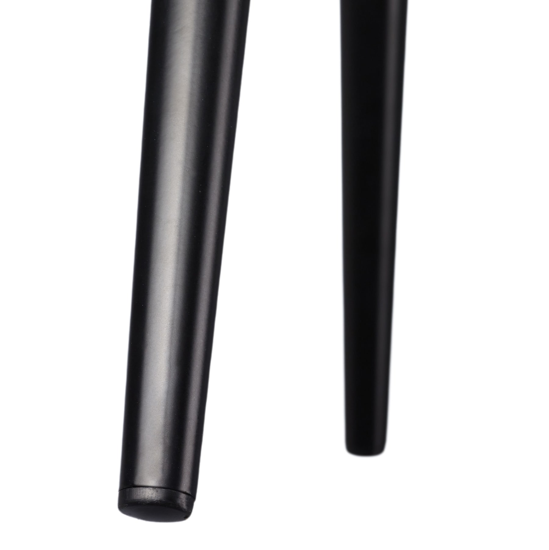tectake® 2er Set Esszimmerstuhl, gepolstert mit Stoffbezug, schwarze Stahlbeine, 58 x 62 x 82 cm