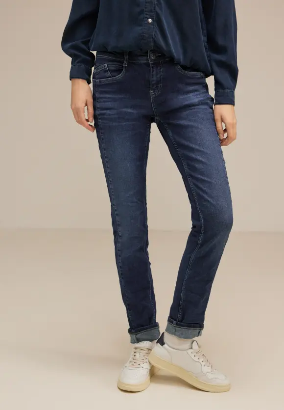 Casual Fit Thermojeans - authentic indigo thermo