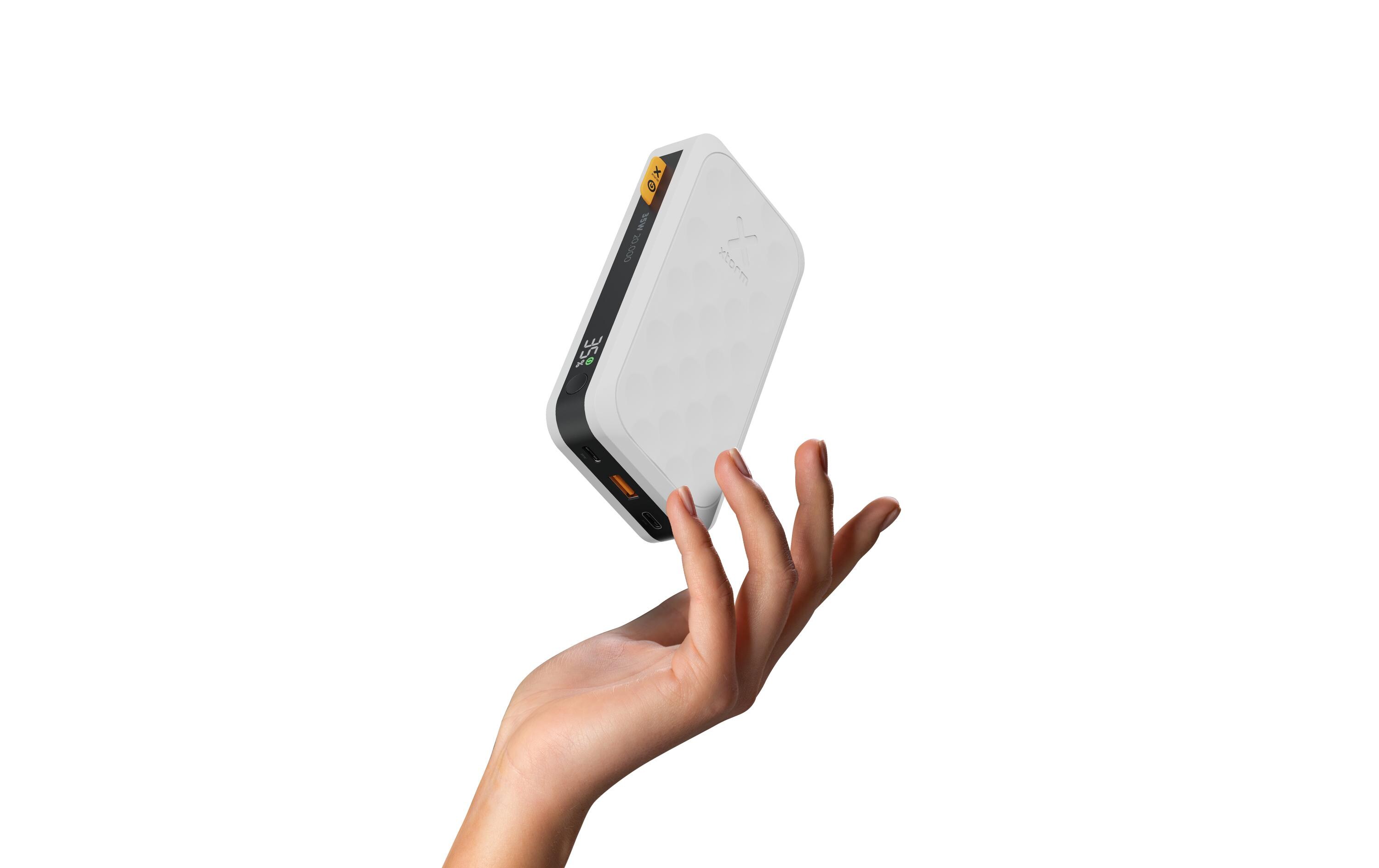 Powerbank Fuel Series 5 FS5200 20000 mAh, Weiss2x USB-C, 1x USB-A Fuel Series Dusk White