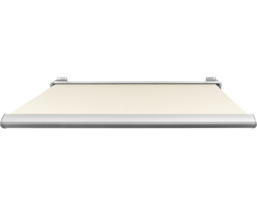 SOLUNA cassettescherm Exclusiv 2x1,5 doekdesign 320930 frame zilver E6EV1 geanodiseerd aandrijving rechts incl. motor en wandschakelaar