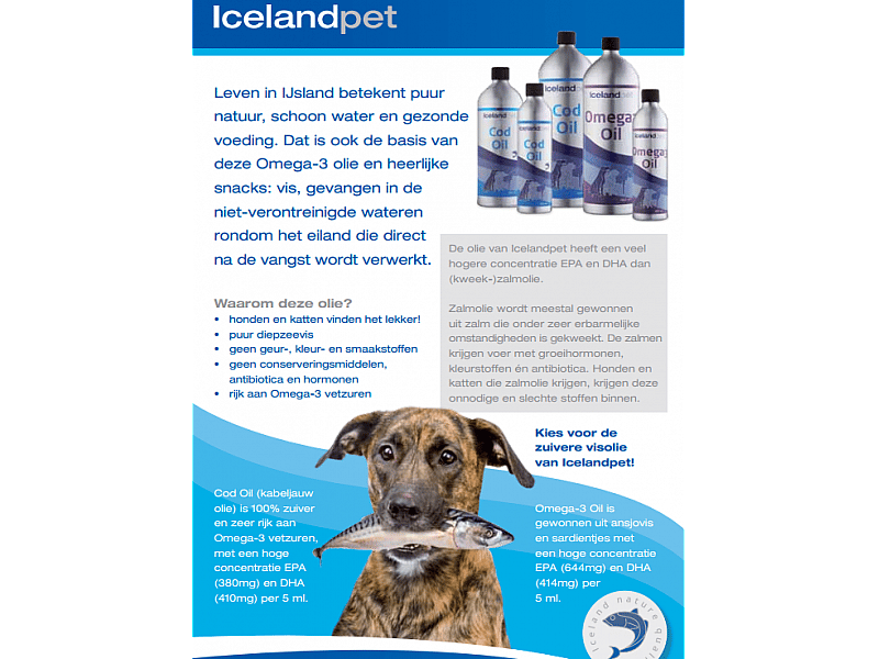Cod Oil Icelandpet
