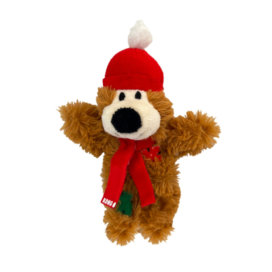 Urso de pelúcia Kong Holiday Softies para gatos