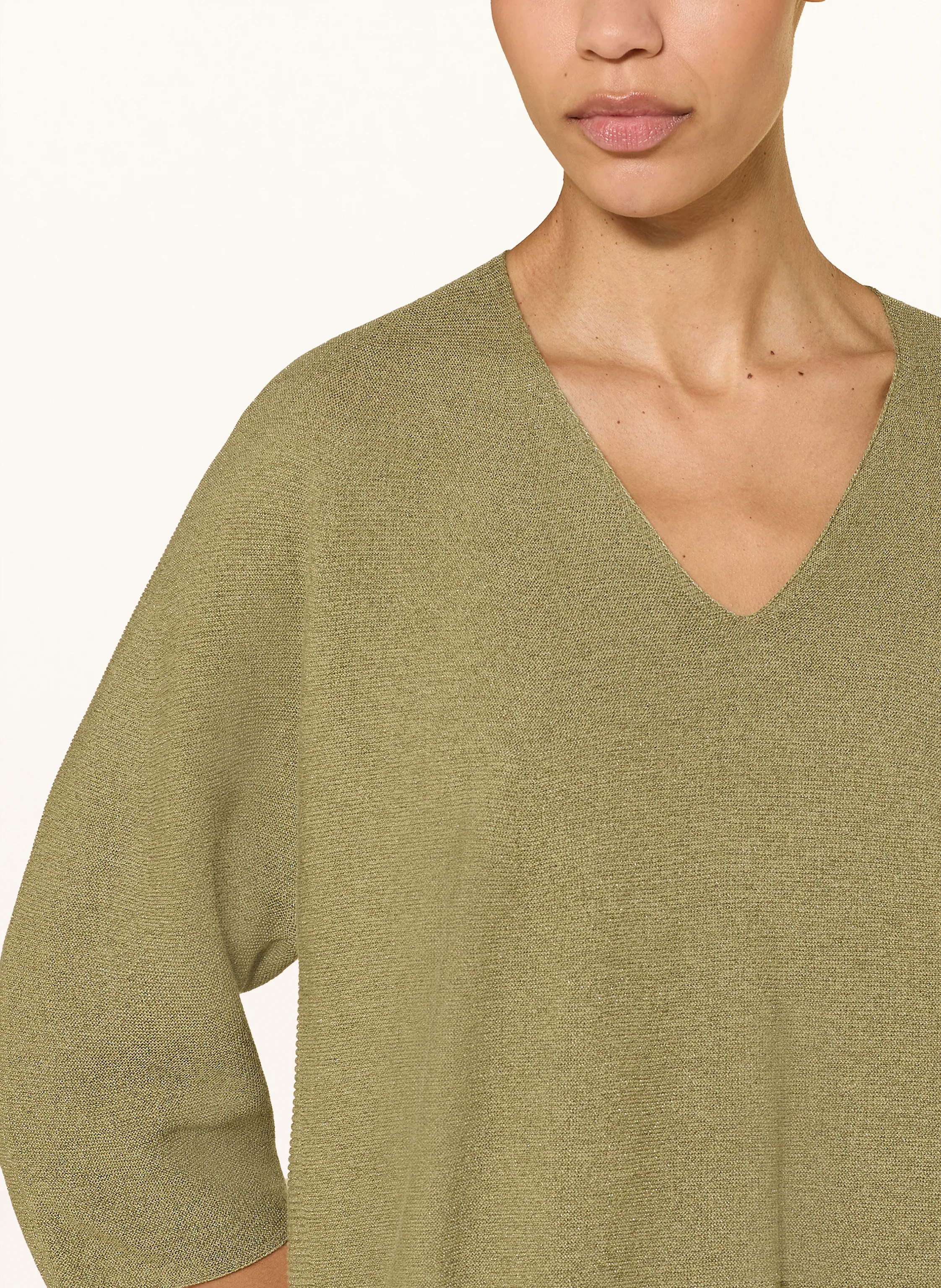 HEMISPHERE Pullover mit Glitzergarn und mit 3/4-Arm