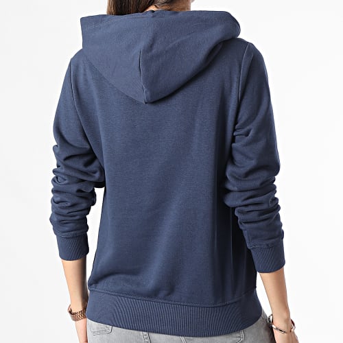 Sweat Capuche Femme Essential Logo 3573 Bleu Marine