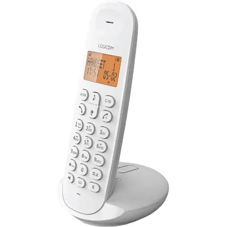 Téléphone sans fil Logicom DECT ILOA 155T SOLO WHITE AVEC REPONDEUR