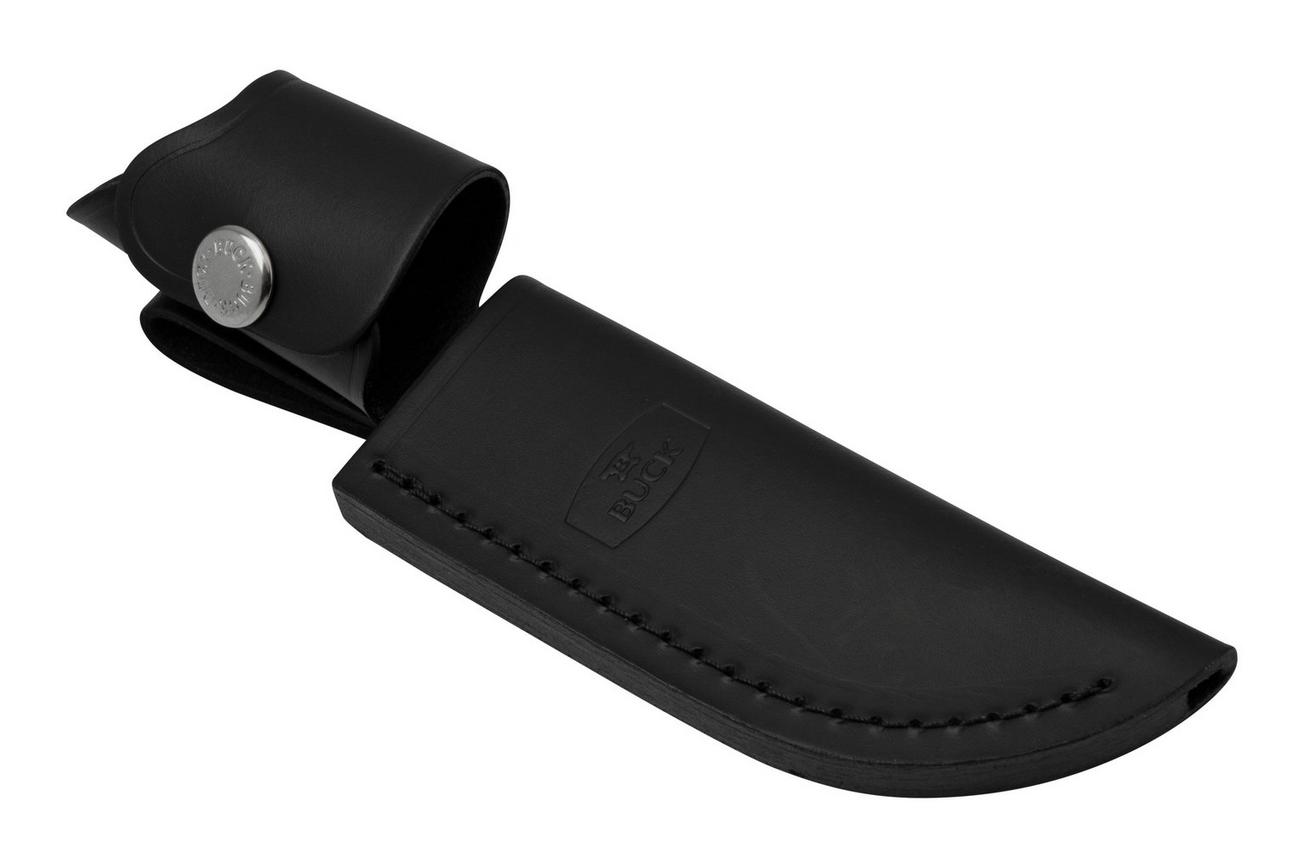 Buck 103 Genuine Leather Sheath 0103-05-BK, Black, foedraal
