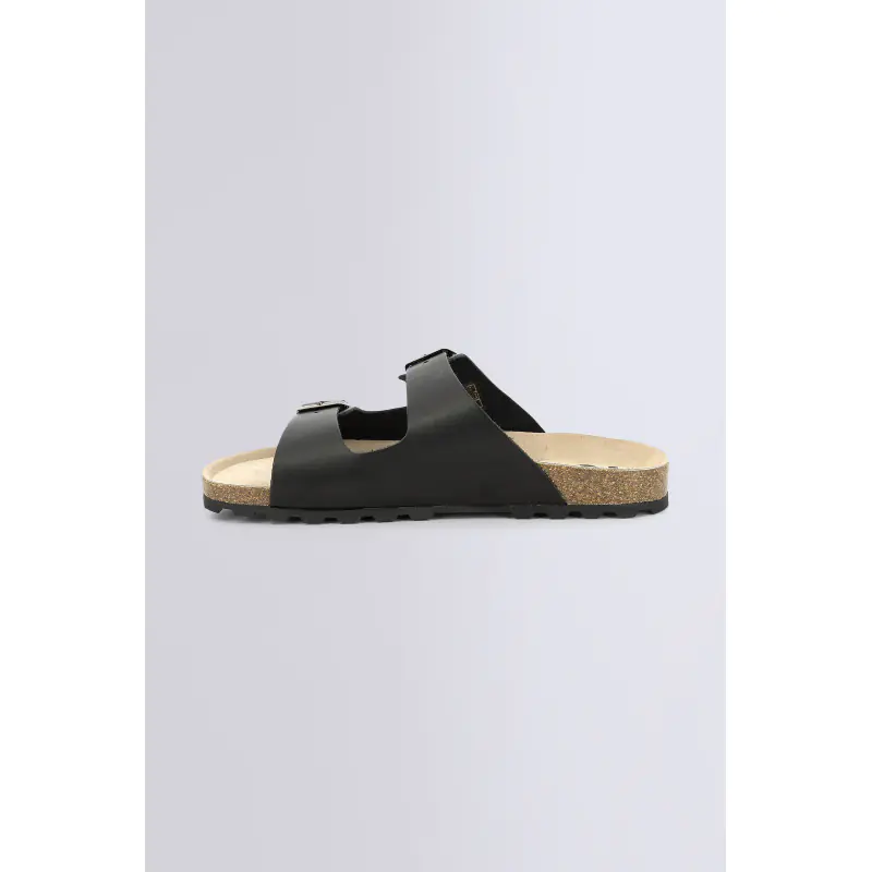 KICK ELK NOIR SANDALES Cuir Homme