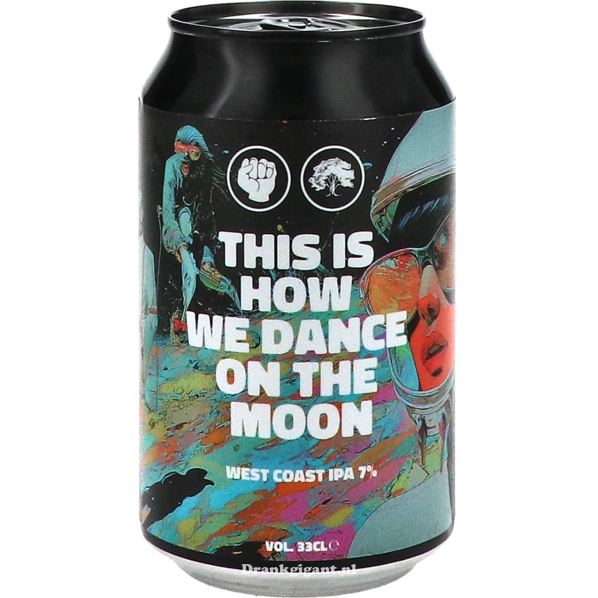 Oproer This Is How We Dance On The Moon West Coast IPA 33 cl