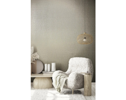 Vliesbehang 34505 Kumano Uni beige