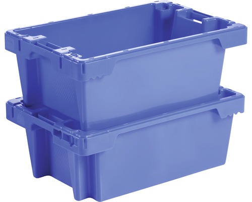 Craemer 32 l draaistapelbox, kunststof, blauw