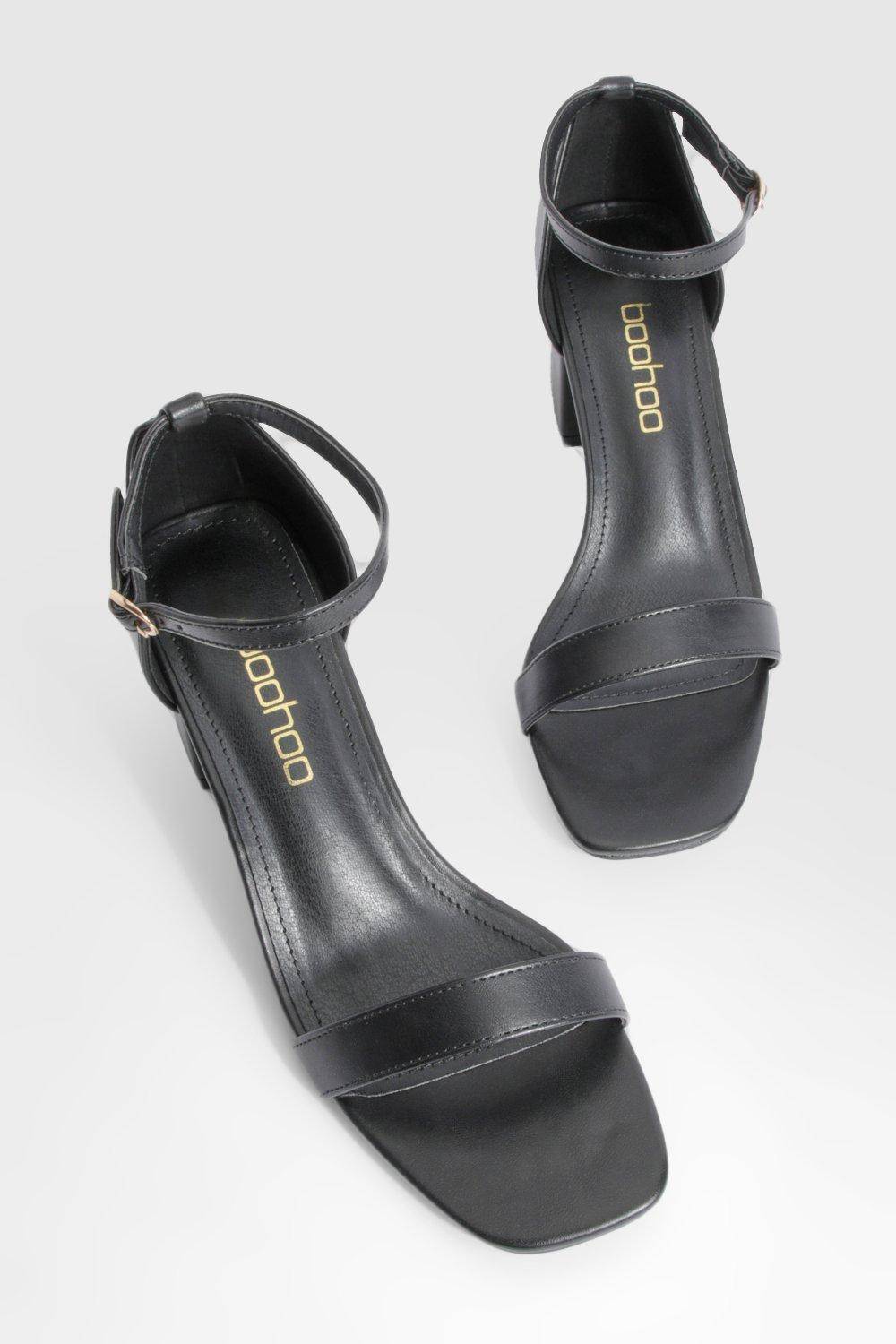 boohoo Talons minimalistes à talon bas