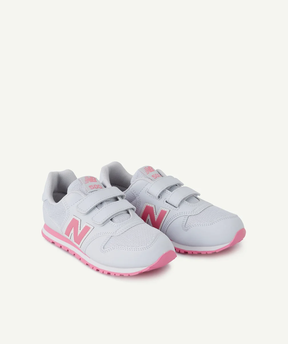 NEW BALANCEBASKETS 500 FILLE GRISES ET ROSES