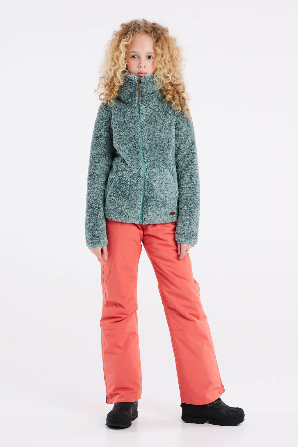 Protest teddy vest Riri JR lichtgroen