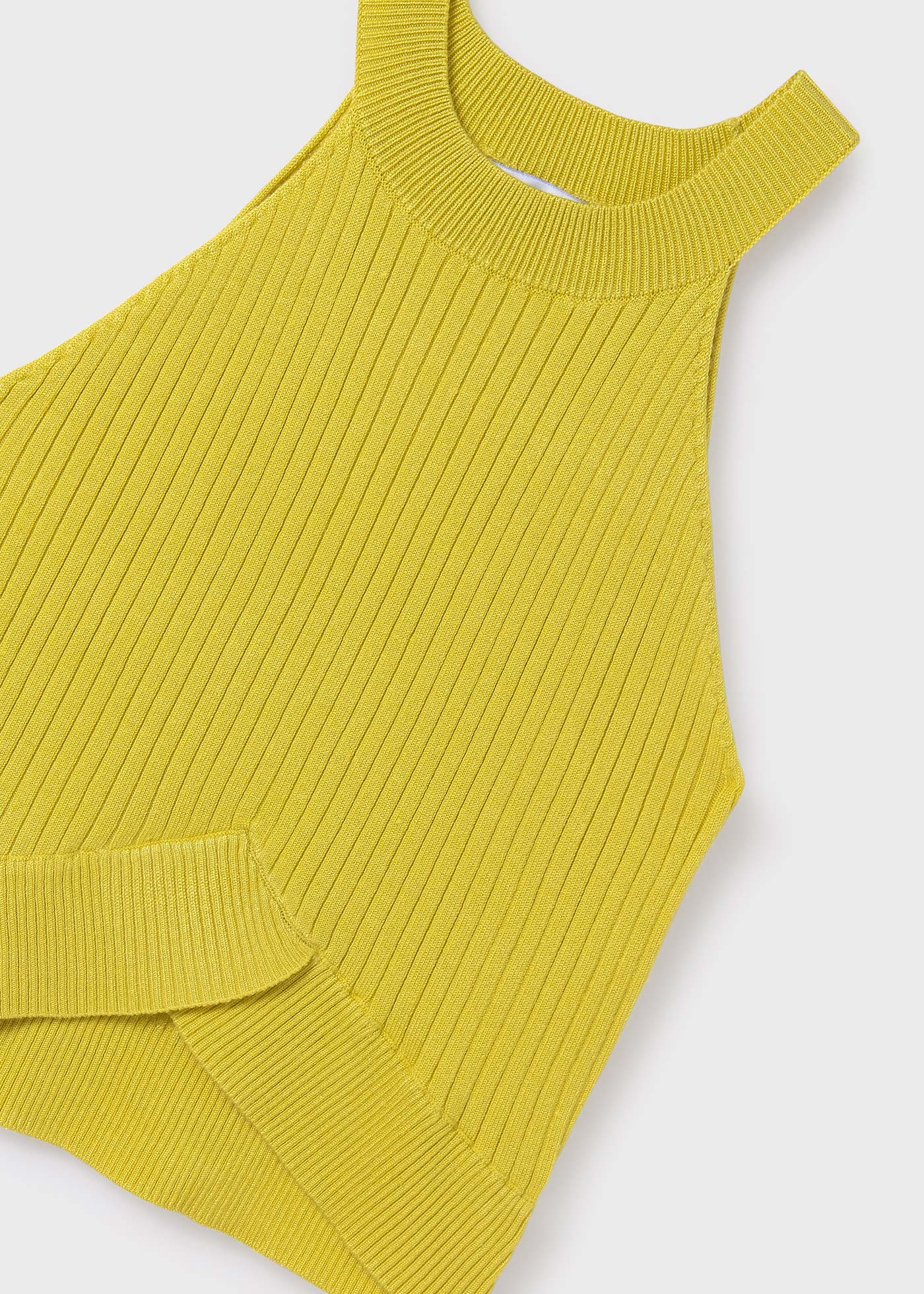 Blusa de malha azul cobalto LENZING™ ECOVERO™ em viscose